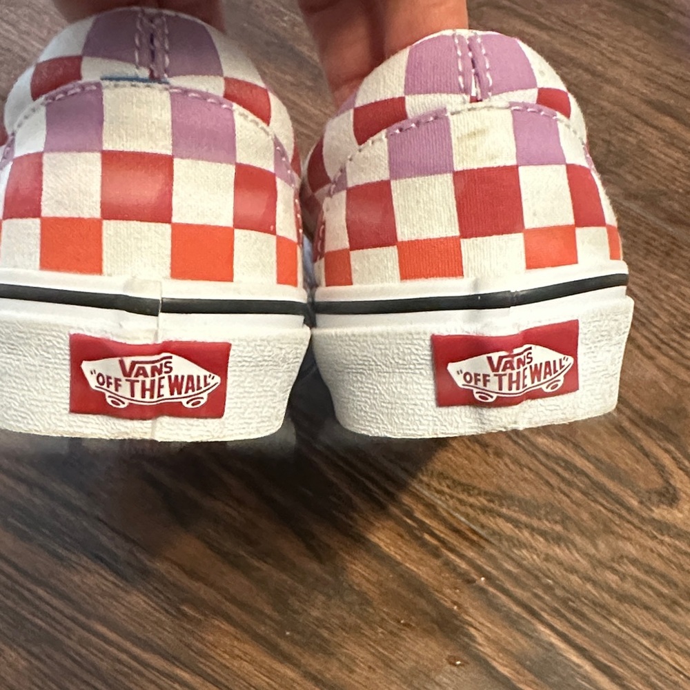 Vans Multicolor Checkered Slip-On Sneakers - Picture 5 of 6